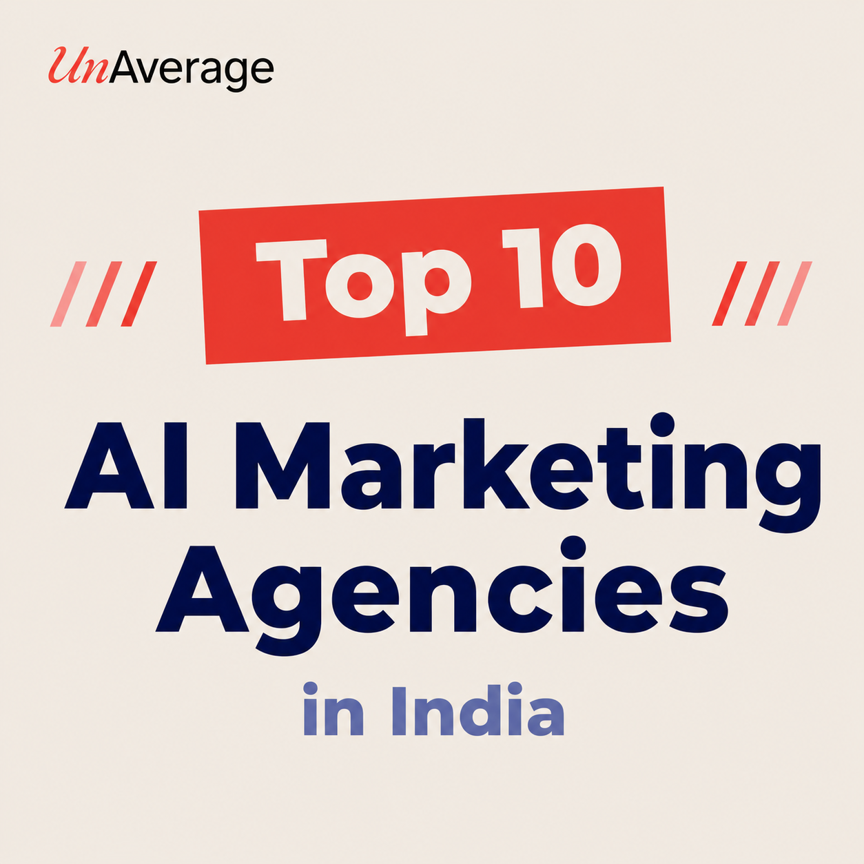 op 10 AI Marketing Agencies in India