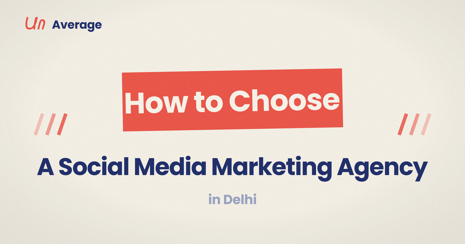 How to Choose a Social Media Marketing Agency in Delhi