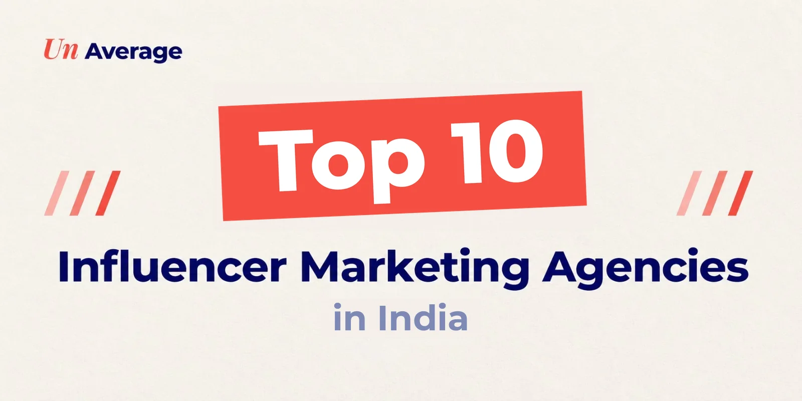 Top 10 Influencer Marketing Agencies in India